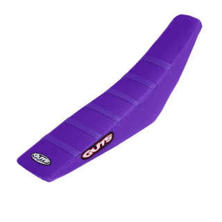 Guts Racing KTM SX/SXF EXC/EXC-F 19-22 Gripper Ribbed Purple/Purple/Purple Seat Cover