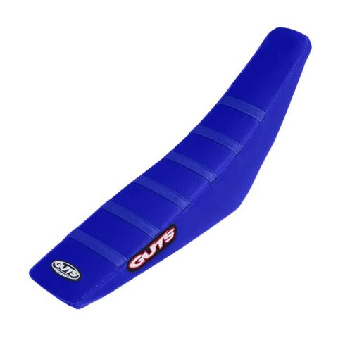 Guts - Yamaha YZ85 02-21 Gripper Ribbed Blue/Blue/Blue Seat Cover