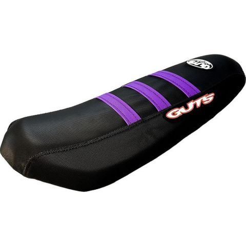 Guts Racing Surron LIGHTBEE 18-23 Gripper Ribbed Purple/Black/Black Seat Cover