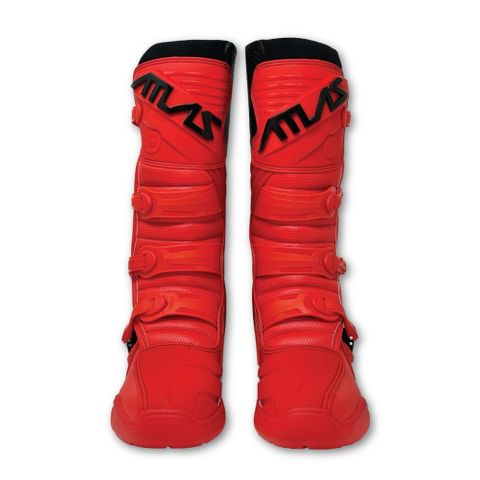 ATL-A5000-02-07 Atlas TRACTION Boot Red   Size 7