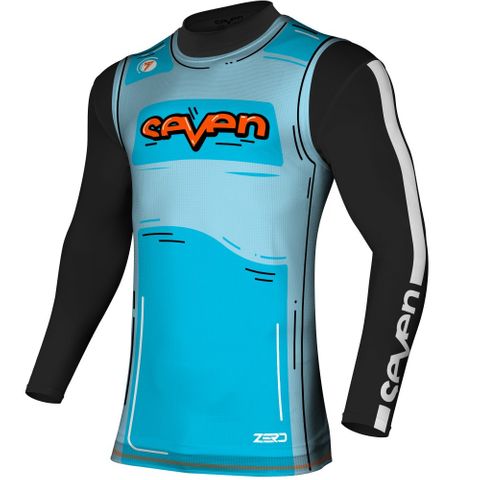 2250087-402-L 25.1 ZERO HIJACK O/JERSEY CYAN L