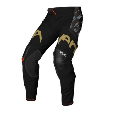 2330089-039-34 25.1 RIVAL CLASH PANT BLACK/BRANDY 34