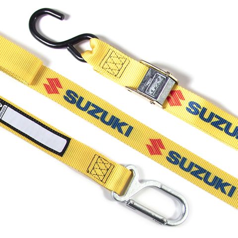 Factory Effex Tie-Downs Suzuki Yellow