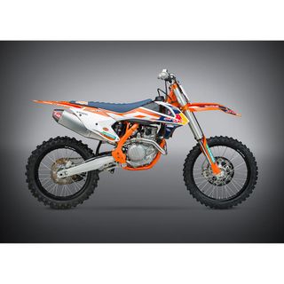 Yoshimura Ktm 450 Sx-F 2016-18 Rs4 Fs Ss-Al-Cf