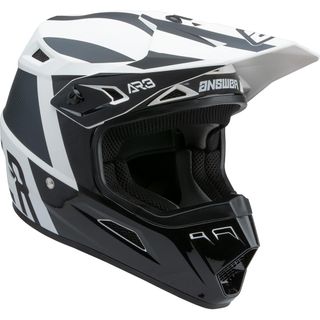 Answer 2022 Ar-3 Helmet Phantom Black/White