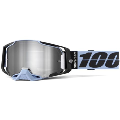 ONE-50005-00041 ARMEGA Goggle Petros - Mirror Silver Len