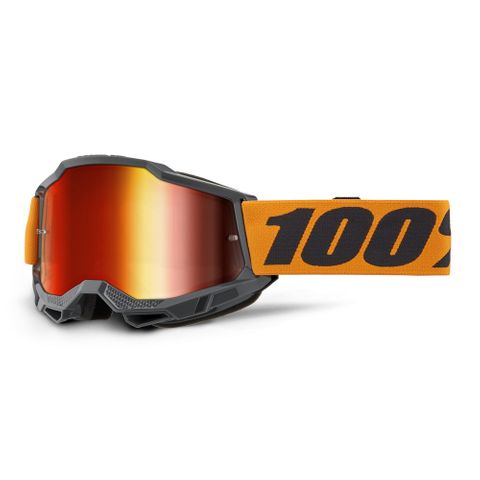 ONE-50014-00041 ACCURI 2 Goggle Orange - Mirror Red Lens