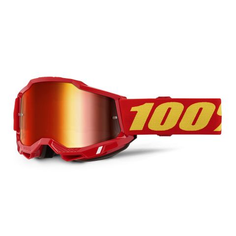 ONE-50014-00042 ACCURI 2 Goggle Red - Mirror Red Lens