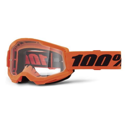 ONE-50031-00009 STRATA 2 JUNIOR Goggle Neon Org-Cl Len