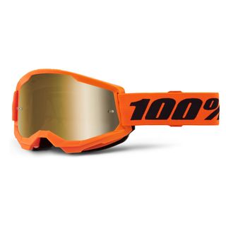 100% STRATA 2 JUNIOR Goggle Neon Org