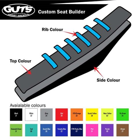 GUT-2428R00S00T00 GUTS CUSTOM SEAT COVER BUILDER