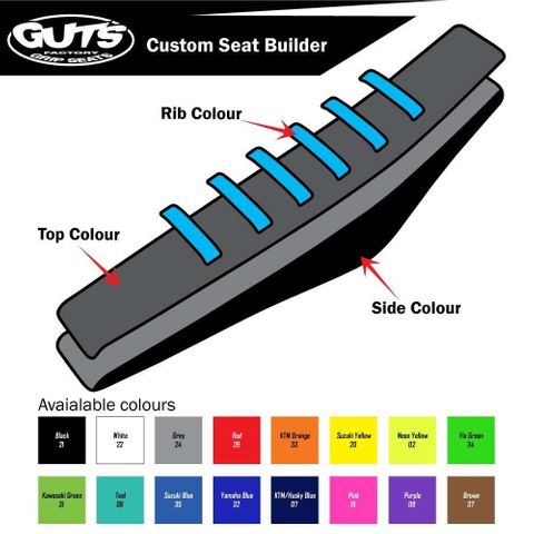 GUT-9648R00S00T00 GUTS CUSTOM SEAT COVER BUILDER