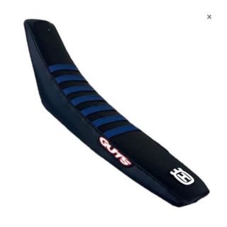 Guts Racing KTM/HUSQ/GAS GAS Blue Rib/Black Seat Cover 2024-2025