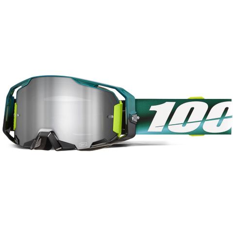 100% ARMATIC Goggle Polarity - Mirror Silver Lens