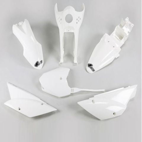 UFO-KA37003@047 UFO-Kawasaki KLX110 kit 10-2025 (WHITE)