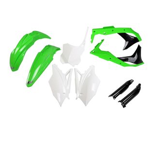 UFO-KAKIT225F@999 UFO-Kawa KXF250 kit 18-20 (OE Colour)