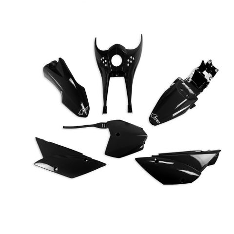 UFO-KA37003@001 UFO-Kawasaki KLX110 kit 10-2025 (BLACK)