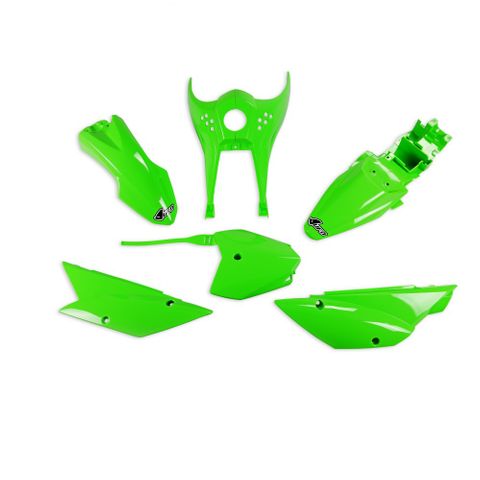 UFO-KA37003@026 UFO-Kawasaki KLX110 kit 10-2025 (GREEN)
