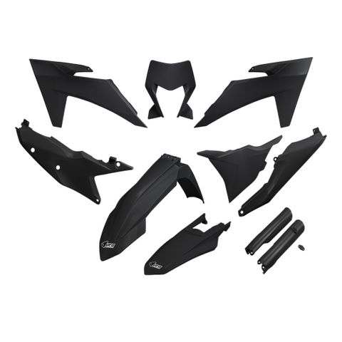UFO-KTKIT530F@001 UFO-Ktm EXC300 fullkit 2024-2025 (BLACK)