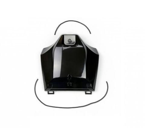 UFO-YA04863#001 Tank cover blk Yam 250F 19-23/450 18-22