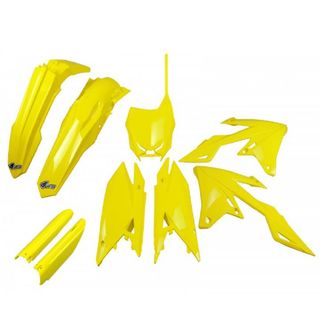 UFO-SUKIT418F@102 UFO-Suzuki RMZ250 kit 19-2025 (Yellow)