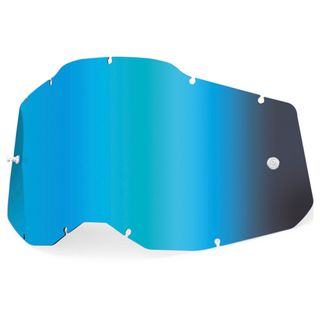 100% Racecraft2, Accuri 2 & Strata2 Mirror Blue Lens