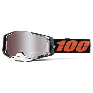 100% Armega Goggle Blacktail Hiper Silver Mirror Lens