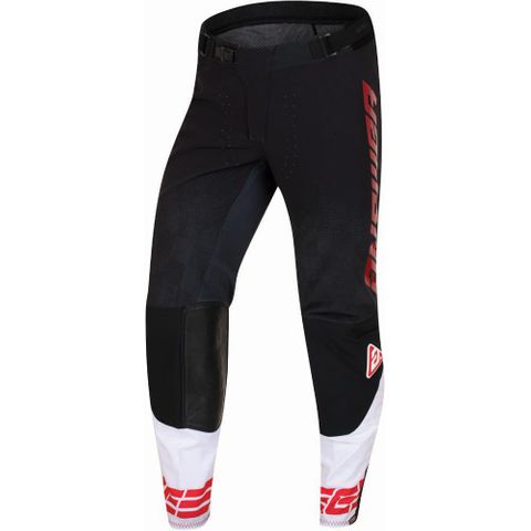 447453 A23 ELITE FINALE PANT BLK/WHT/RED 36