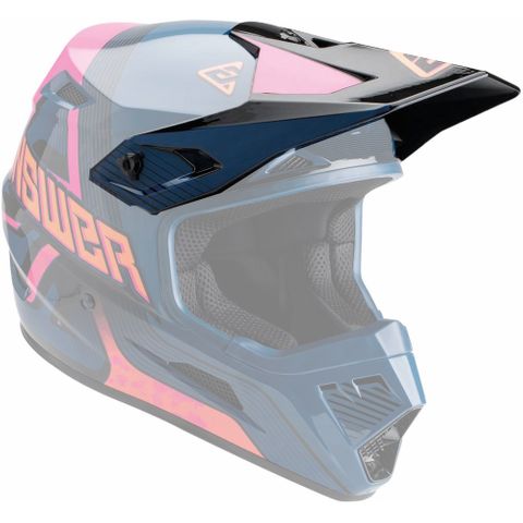 Answer 2023 Ar1 Vendetta Visor D Blu/R-Mine/Org