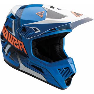 Answer 2023 Youth Ar1 Vendetta Blue/White/Hyper Orange