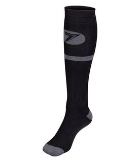 1120010-046-S/M RIVAL MX DOT SOX CHARCOAL/BLACK S/M