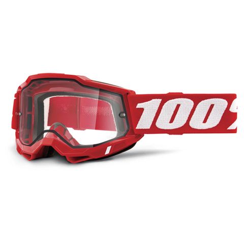 ONE-50015-00005 ACCURI 2 ENDURO MOTO GOGGLE RED