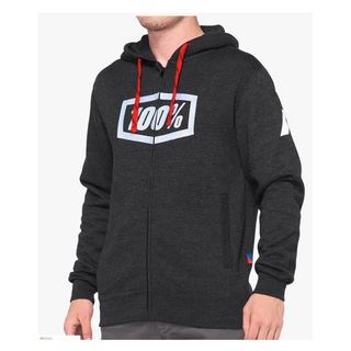 ONE-20032-00003 SYNDICATE ZIP HOODIE FLEECE BLACK XL