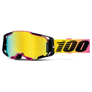 100% Armega Goggle 91 Mirror Gold Lens