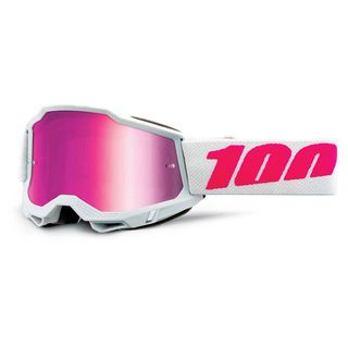 100% Accuri 2 Youth Goggle Keetz Mirror Pink Lens