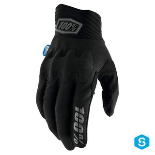 100% Congnito Smart Shock Black Gloves