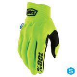 100% Congnito Smart Shock Fluo Yellow/Black Gloves