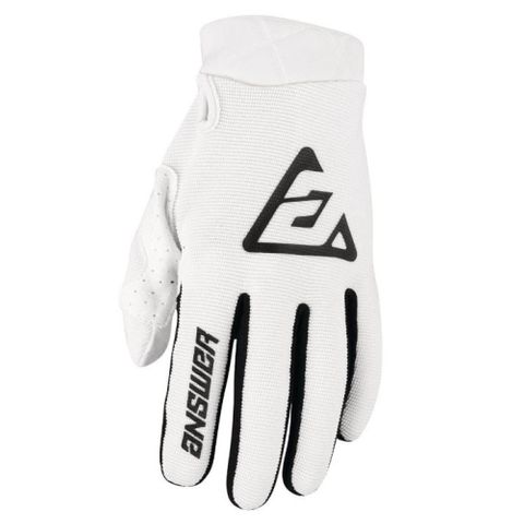 Answer 2023 Aerlite Gloves White/Black Youth