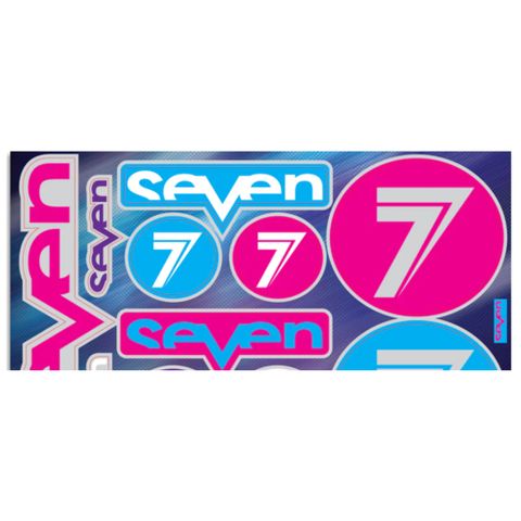 Seven 24.1 C/O Cyan Sticker Sheet
