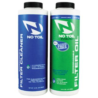 No Toil Evolution 2 Pack Air Filter Oil & Cleaner 475Ml