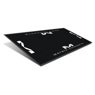 Matrix M20 Carpeted Mat 2' X 4' Black/White