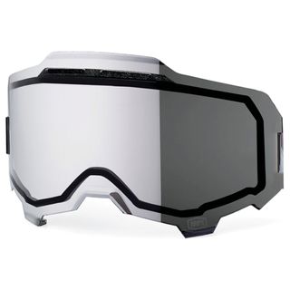 100% Armega Replacement Lens Mirror Silver Flash
