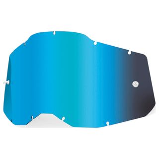 100% Accuri 2 & Strata2 Youth Lens Mirror Blue