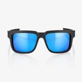 100% Type-S Matt Black Sun Glasses