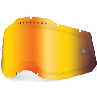 100% Racecraft2, Accuri 2 & Strata2 Vent Dual Mirror Gold Lens