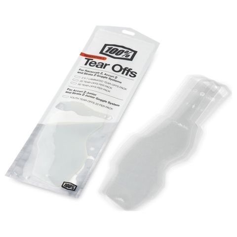 ONE-59084-00001 RC2/AC2/ST2 STANDARD TEAR-OFFS 20PK