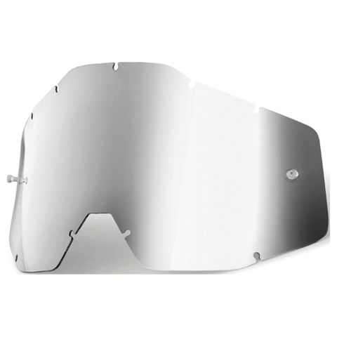 100% Accuri & Strata Youth Silver Mirror Lens