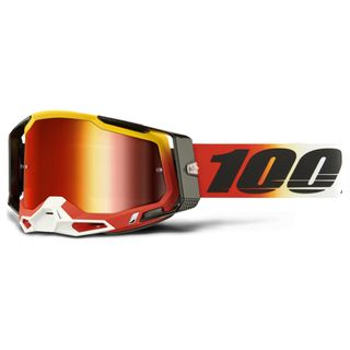 100% Racecraft2 Goggle Ogustomirror Red
