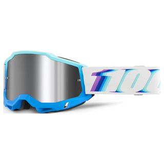 100% Accuri 2 Goggle Stamino Mirror Silver Flash