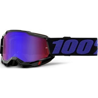 100% Accuri 2 Youth Goggle Moore Mirror Flash Red/Blue Lens